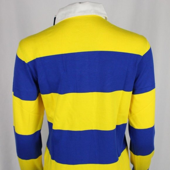NWT! Polo Ralph Lauren Women's Striped Jersey Rugby Long Sleeve Shirt - Picture 3 of 6